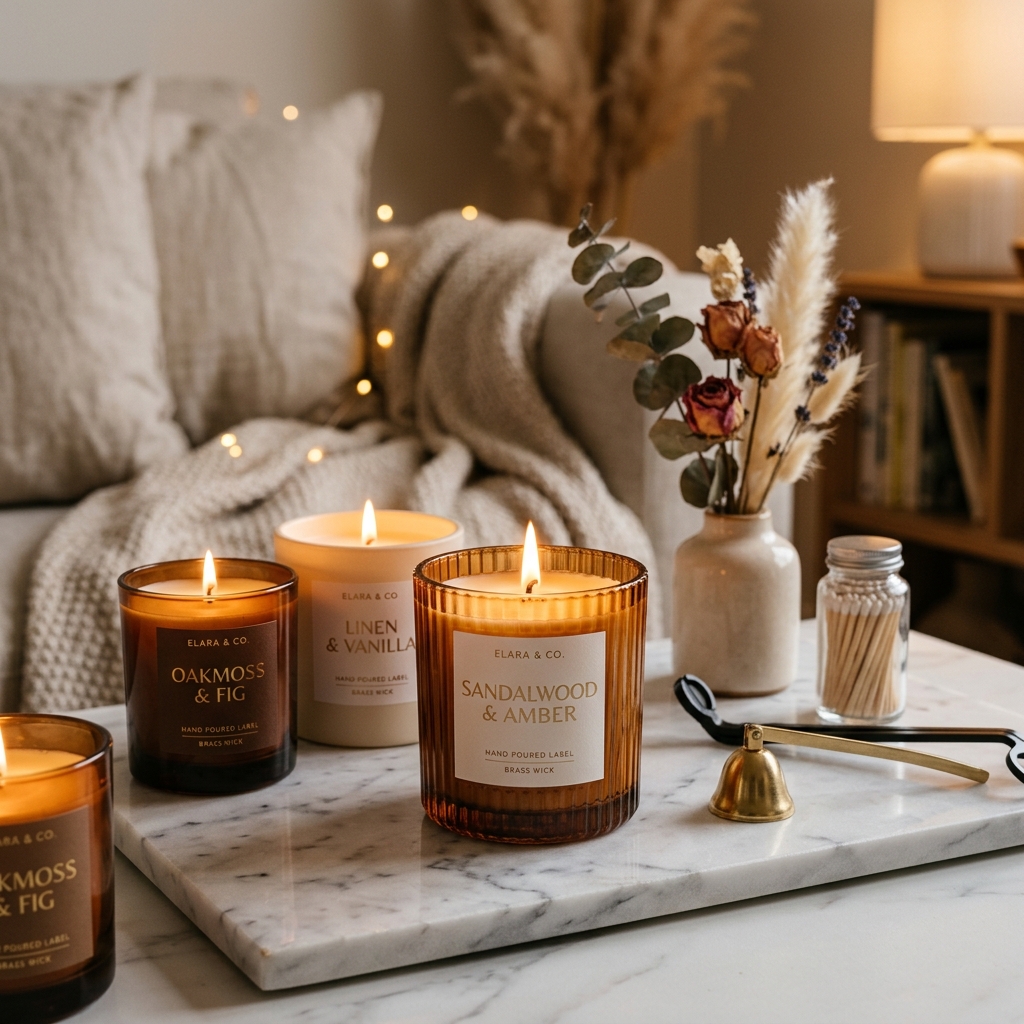 Luxury scented candles